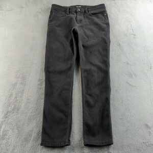 Duer Jeans Mens 34x32 Black Faded L2x Slim Fit Straight Stretch Cotton Pants
